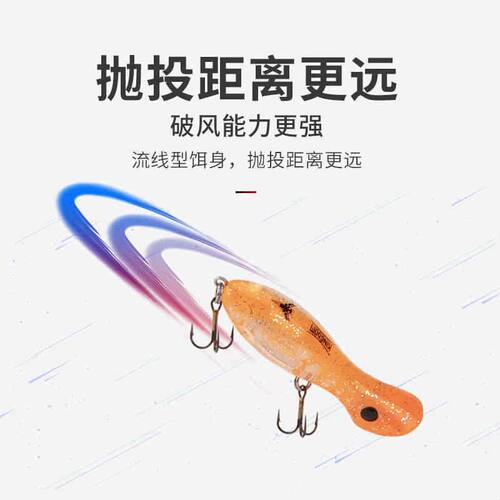 国王路亚饵9510微飞波爬扒趴浮水沉水之字狗远投仿生鱼饵翘嘴假饵