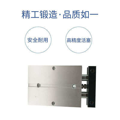 BLCH百灵小型双轴双杆气缸汽推气顶TDA25TN20*10-20X30S*50*75-80