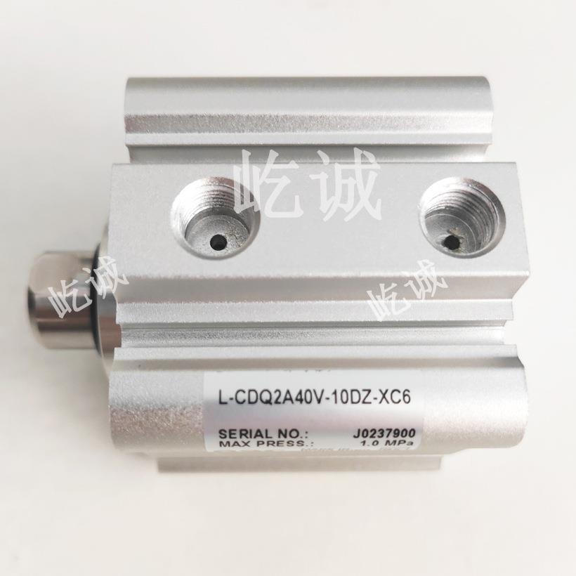 日本气SMC全新原装LA-CDQ240V-1Z0D-XC6薄型缸耐水性强单杆双作用