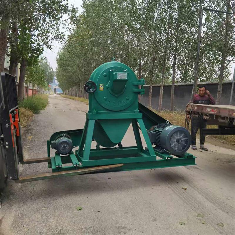 化工原硫化钾粉碎机五谷杂粮磨粉大机 中型树料脂燃 料齿盘磨粉机