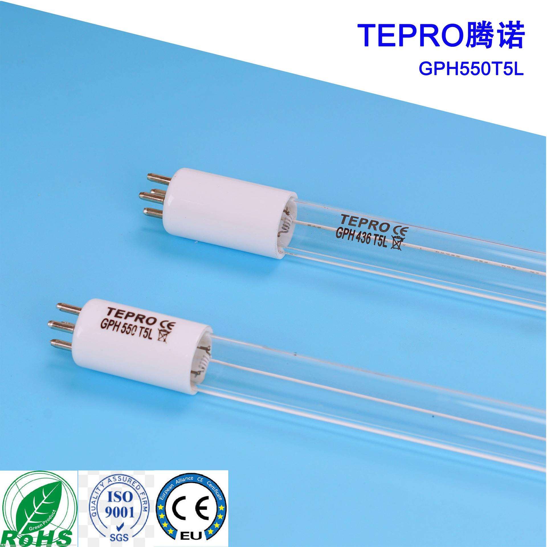 腾诺 供应净水消毒用紫外线杀菌灯 GPH550T5L/28W 杀菌器UV灯
