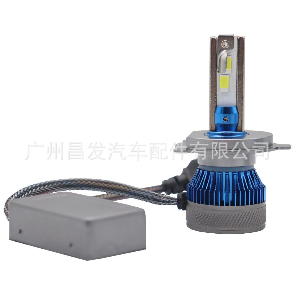 工厂跨境汽车LEDH4远近光一体前照灯聚光led车灯前大灯