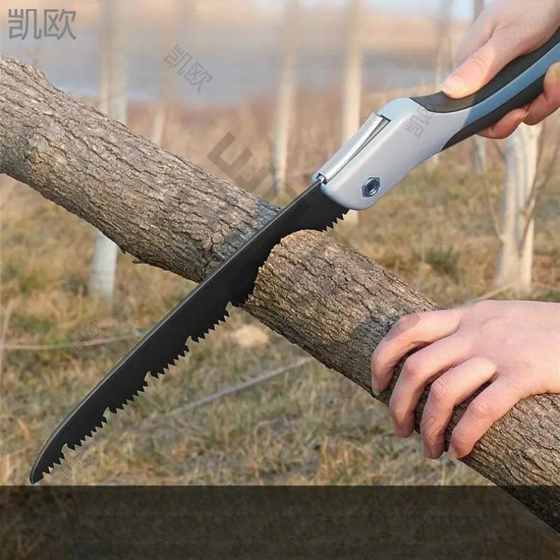 德国进口手锯木工折叠锯手拉锯锯树伐木锯木神器钢锯镐斧镐斧镐斧