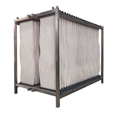 MBR帘式膜组件PVDF中空纤维膜生物反应器生活工业污水泥水分离mbr