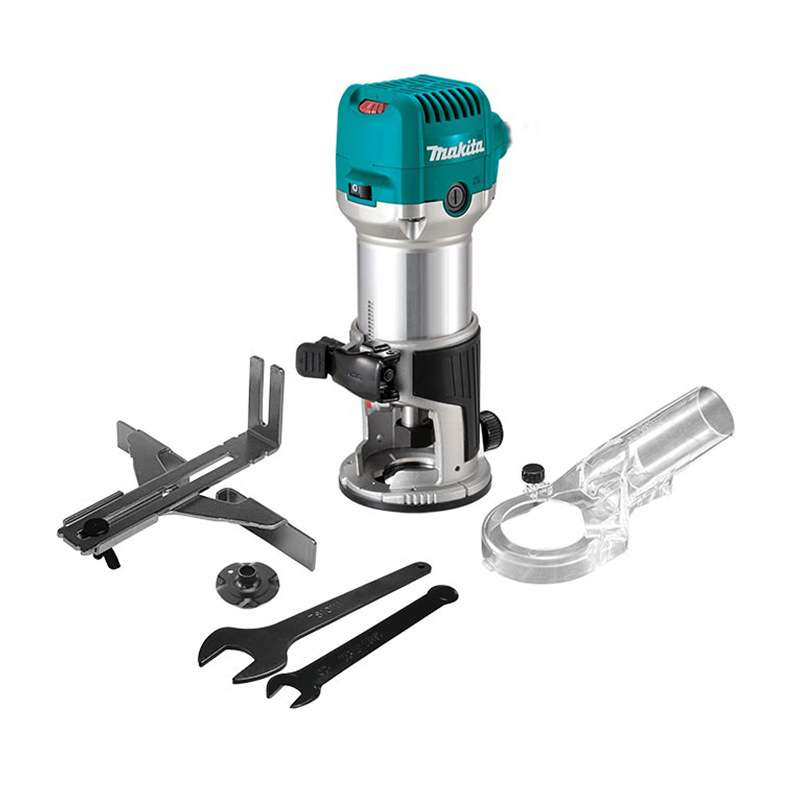 makita牧田RT0702C木工修边机3709家用调速雕刻机M3700B开槽机