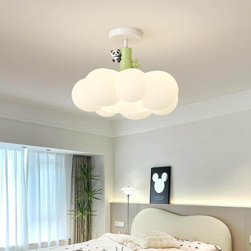 北欧个性创意云朵吸顶灯轻奢简约客厅书房卧室全光谱温馨护眼灯具