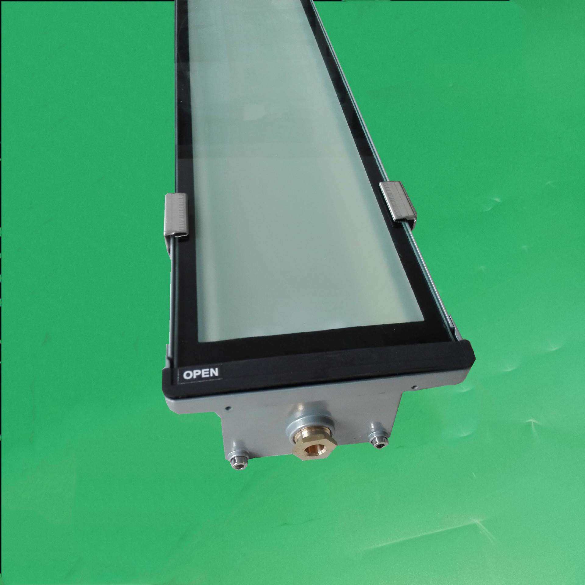 40w钢化玻璃罩铝光三防灯20w可调节安装角度压铸铝led三防灯支架