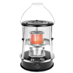 玻璃烟筒煤油炉可调节升降户外野营煤油炉家用室内柴油煤油取暖器