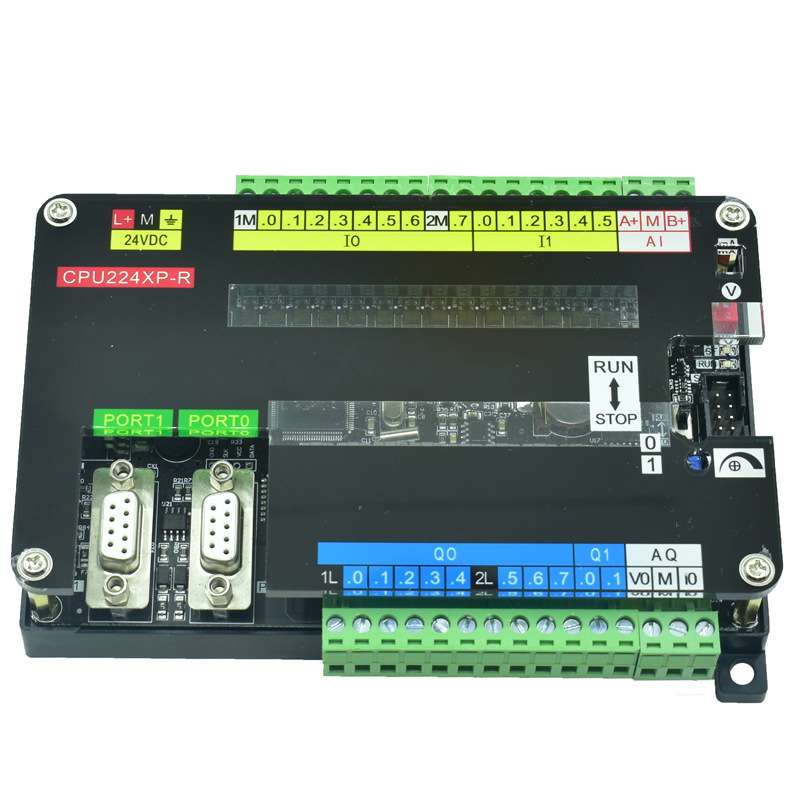 国产plc工控板CPU224XP兼容S7-200cn可编程控制器带模拟量简易式