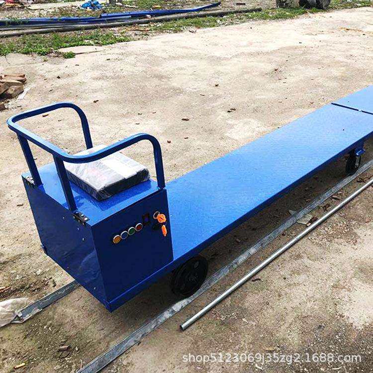 西瓜大棚轨道车 灵活调整运输路线 悬挂简易运输车