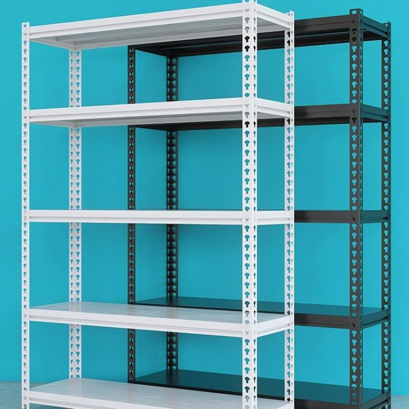 置物架多层加厚角钢货架展示架家用可调节仓储置物架超市储物铁架