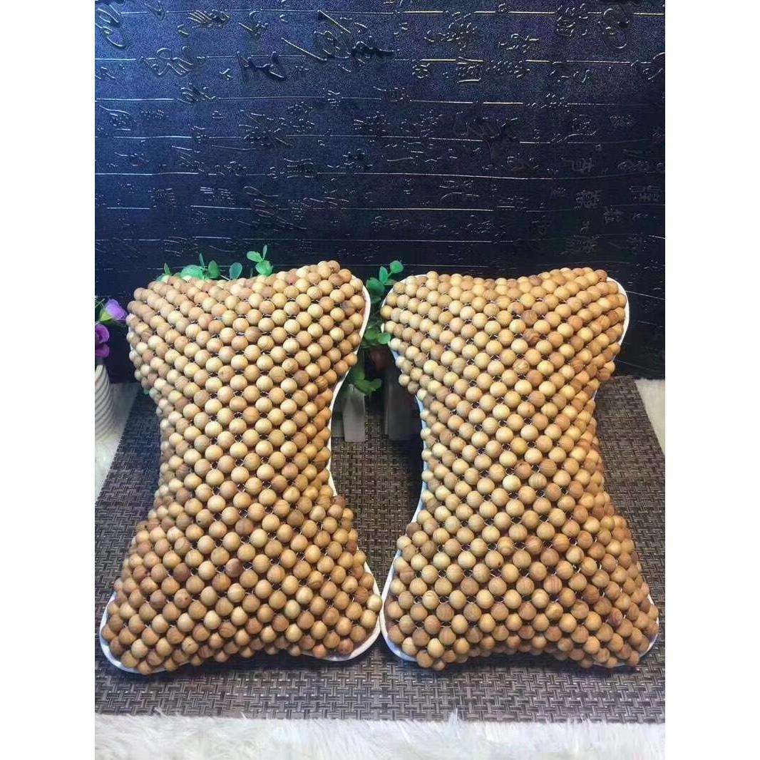 太行崖柏1.0珠子汽车头枕车枕透气清新木质头枕摆件汽车用品