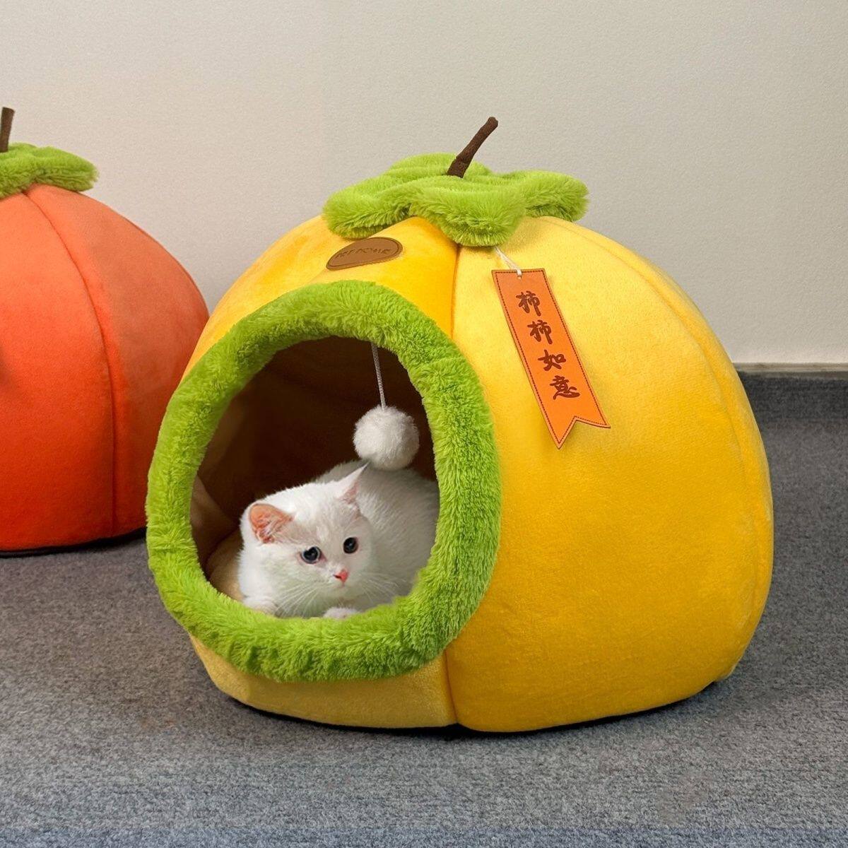 ins风新款南瓜猫窝狗窝加