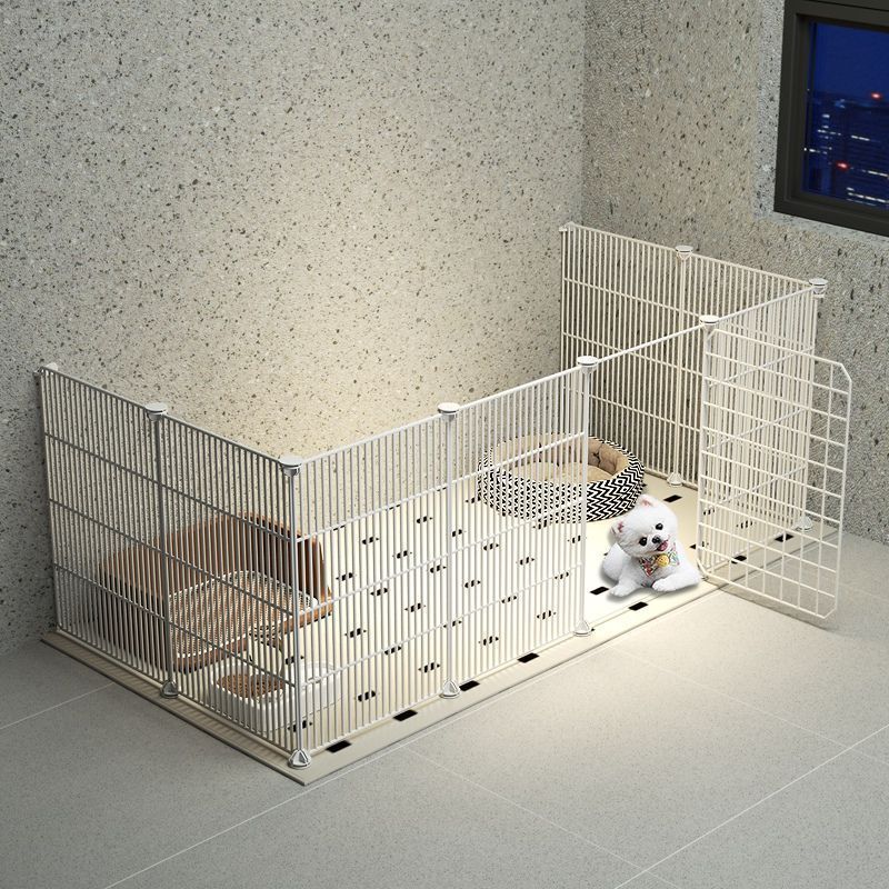 狗狗围栏式家用室内宠物栅栏泰迪比熊柯基小型犬门栏狗笼子收纳柜