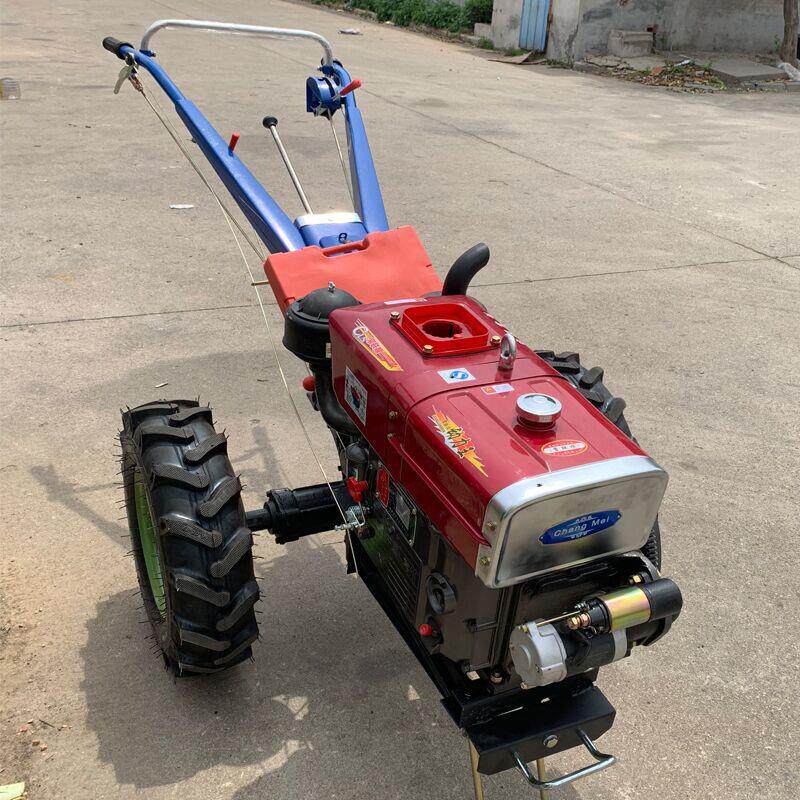手扶拖拉机开沟机 手扶旋耕起垄机现货 山地果园小型手扶拖拉机
