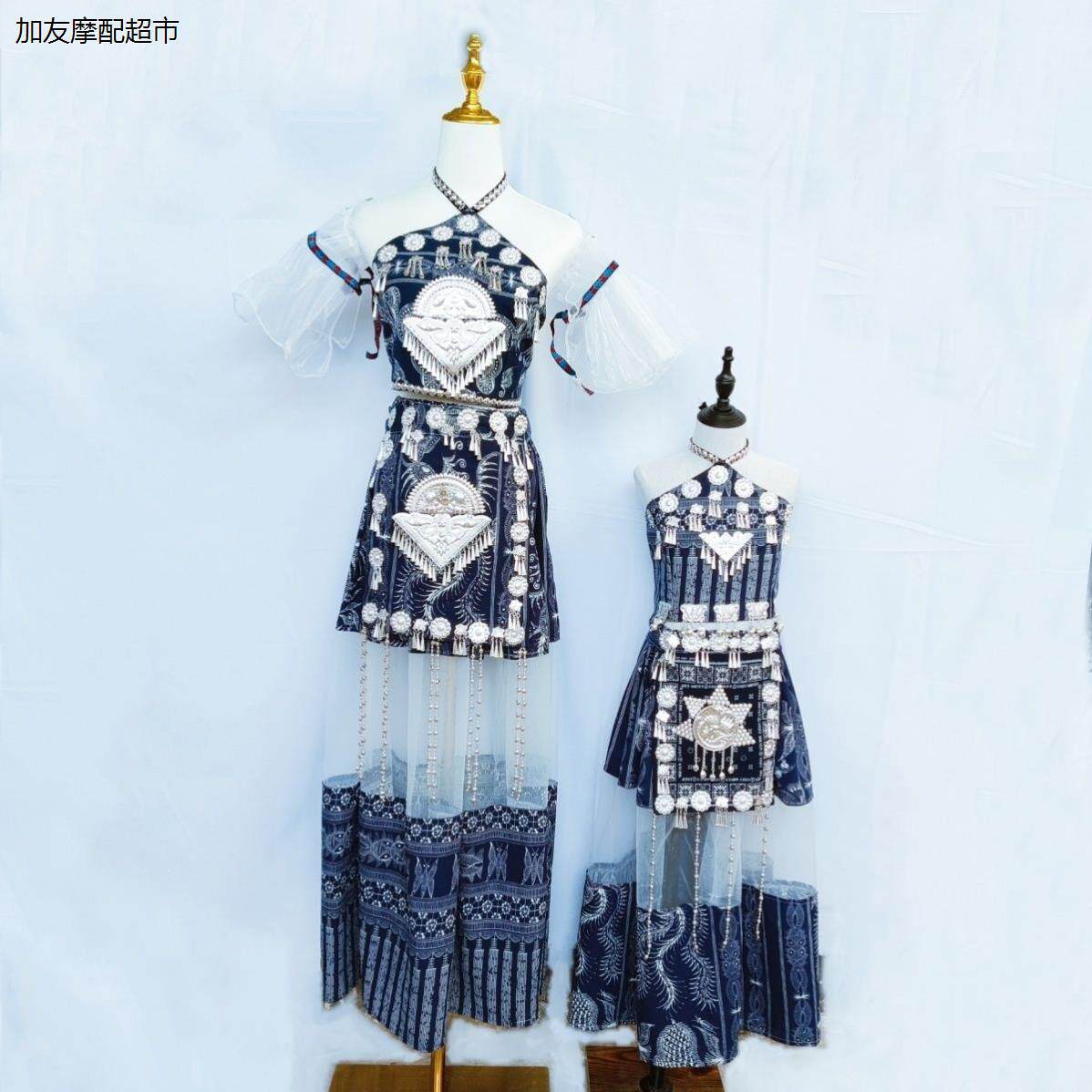 新款2023民族风服装蜡染
