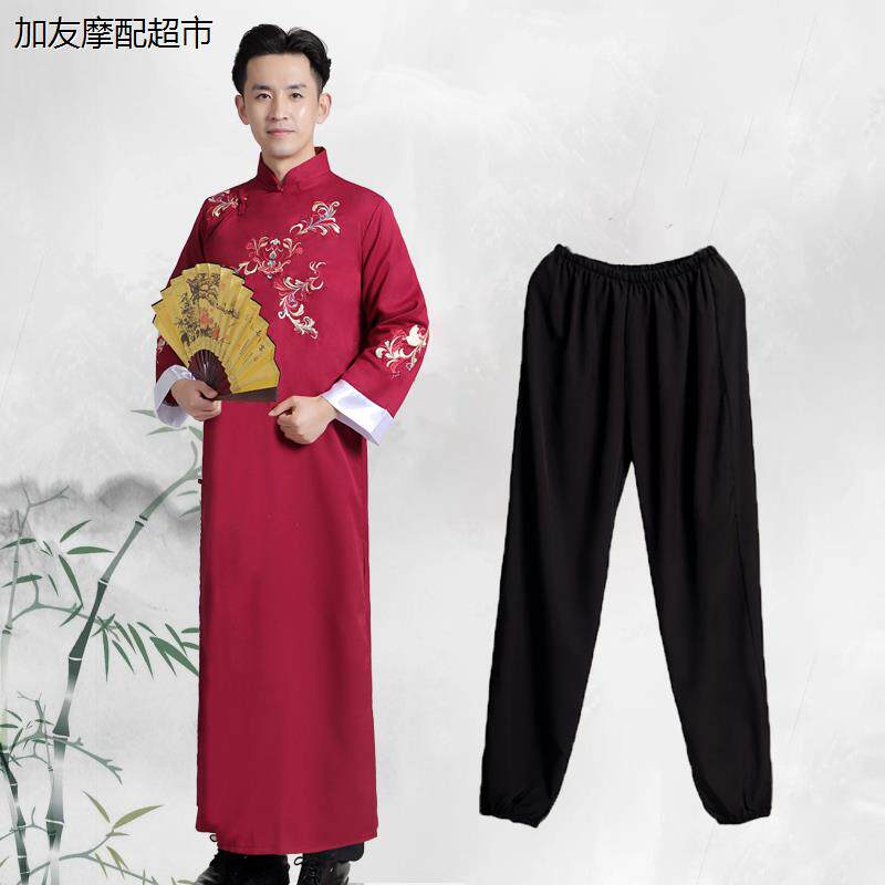 相声服裤子演出服装男成