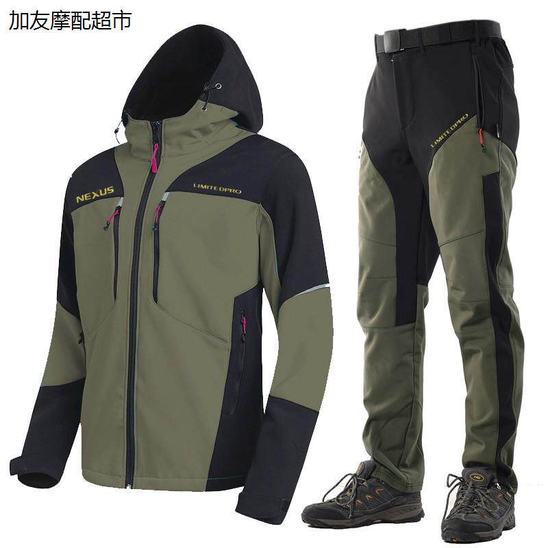 2款日本秋冬钓鱼服套装保