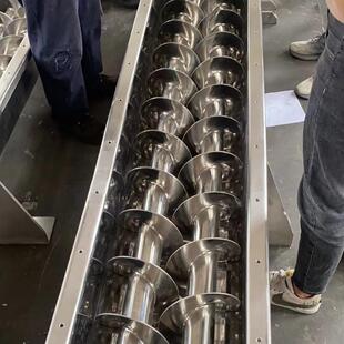 氢氧化钾粉料上料机绞龙自动上料机不锈钢螺旋输送机双防爆提升机
