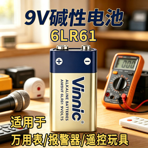 VINNICAM9VF6LR619V碱性电池