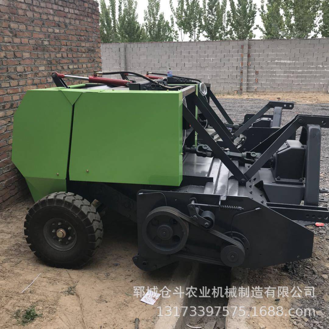 小型玉米秸秆打捆机麦草秸秆打捆机厂家秸秆粉碎打包机价格