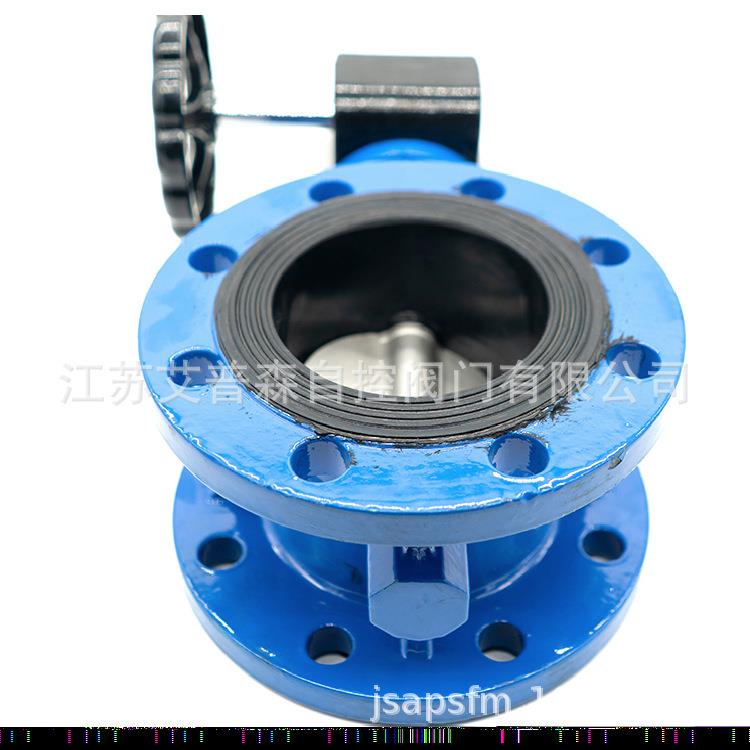SD341X伸缩法兰蝶阀SD341X-16自来水法兰式伸缩补偿软密封蝶阀