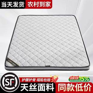 天然椰棕床垫偏硬护脊卧室家用可定制折叠棕垫出租房用榻榻米棕榈