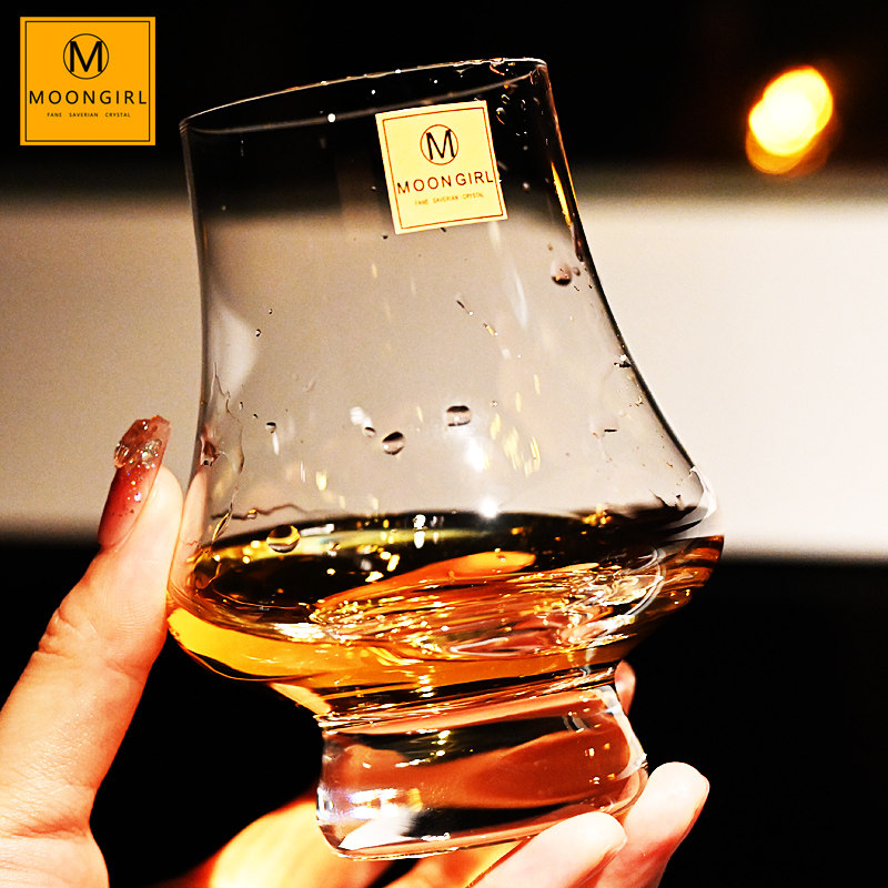 moongirl水晶玻璃奢华高档威士忌洋酒杯家用专业闻香品鉴洋酒杯子,餐饮具,洋酒/威士忌杯,淘宝优惠券,粉丝福利购,淘宝优惠卷