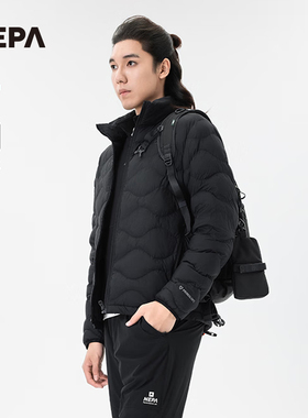 NEPA耐葩24秋冬新品户外百搭男士换季保暖防泼水外套棉服7K70902