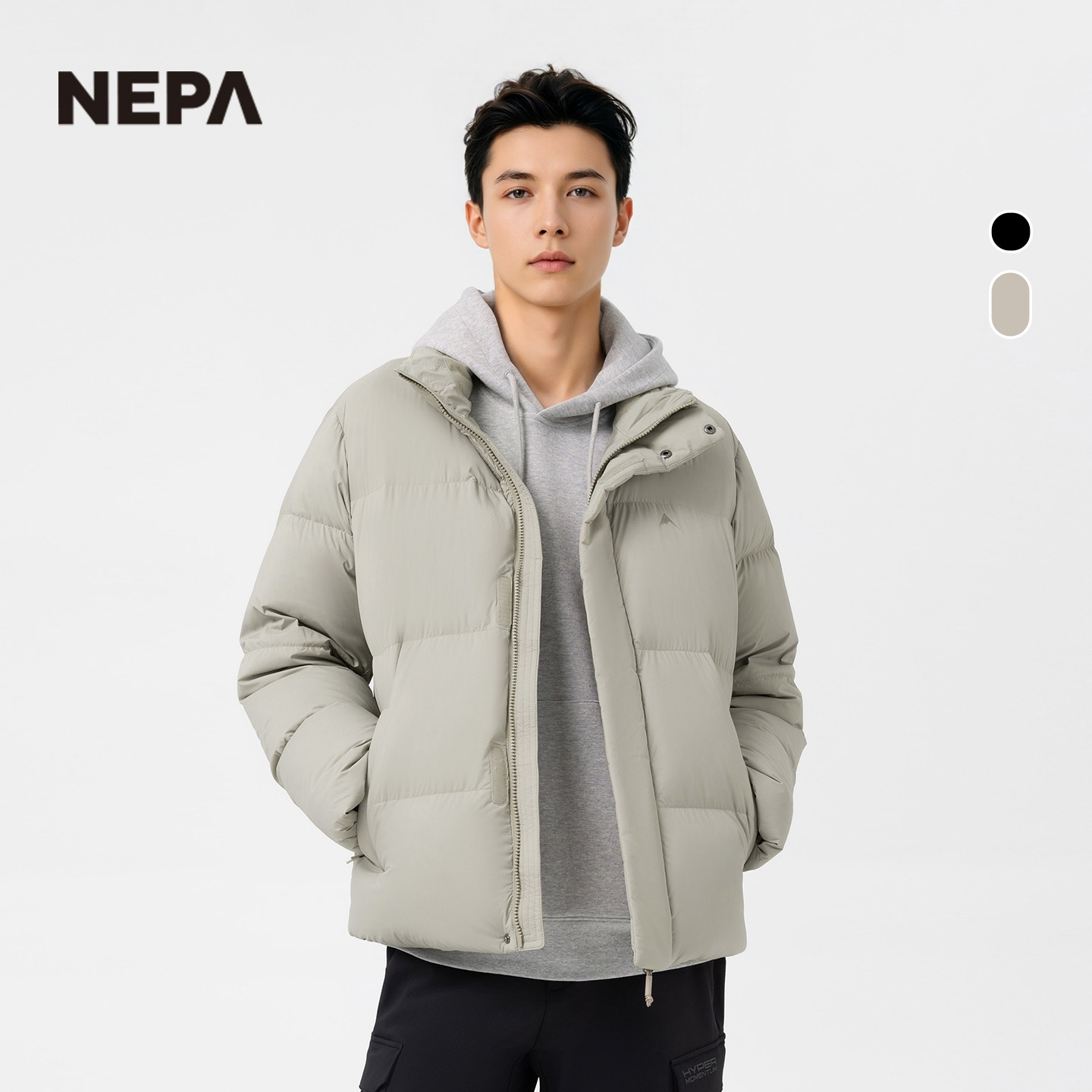 NEPA新品保暖防风男士羽绒服
