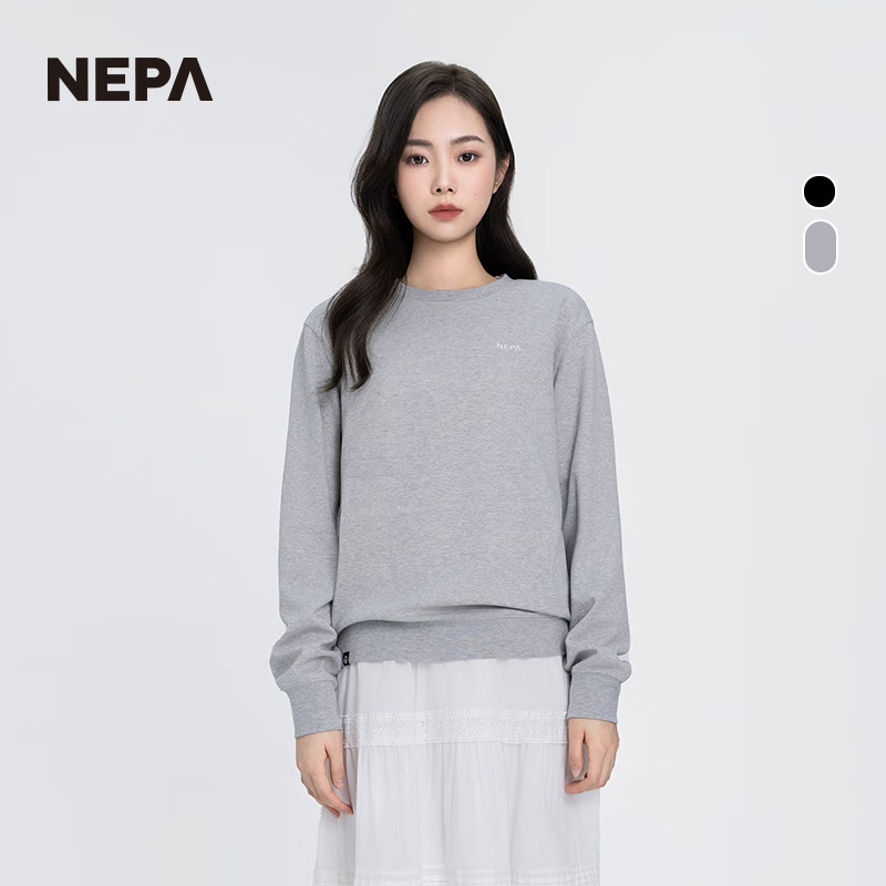 NEPA新品卫衣圆领T恤舒适休闲
