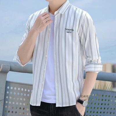 拓丽雅男士长袖格子衬衫