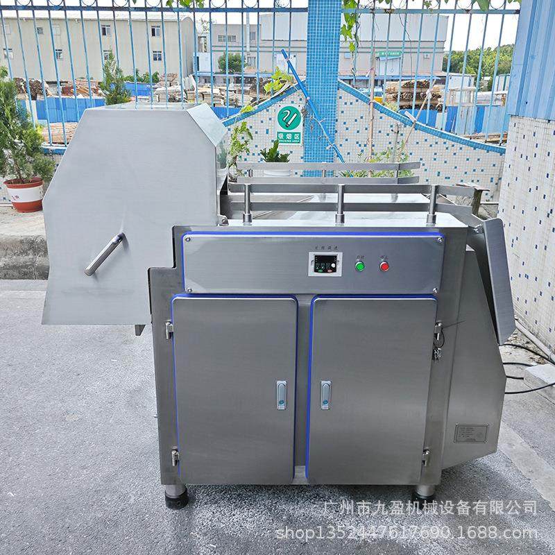 整板冻肉切块机 大型冻肉切丁流水线 自动破块设备 肉类分块机器,清洗/食品/商业设备,肉制品加工设备,淘宝优惠券,粉丝福利购,淘宝优惠卷