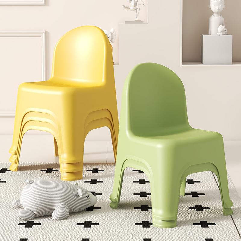 塑料小椅子家用靠背大人坐小板凳客厅茶几小凳子矮凳家用靠背椅