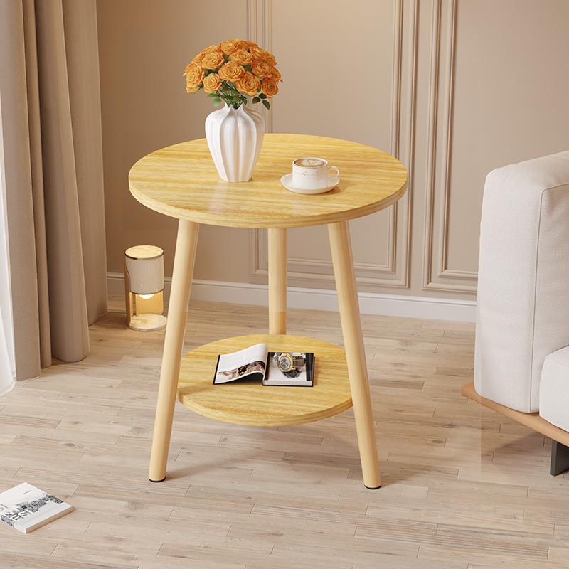 小圆桌子茶几客厅家用沙发边几卧室床头桌简约现代茶桌阳台桌北欧