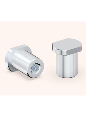 Y182KO柱KO连接柱顶模块KO块顶棍镶件支撑柱头限位圆模脚