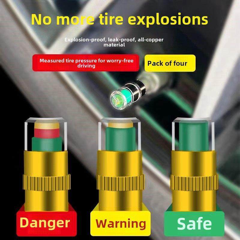 汽车轮胎气门嘴帽胎压帽监测帽防盗气嘴真空胎通用摩托气嘴气门芯