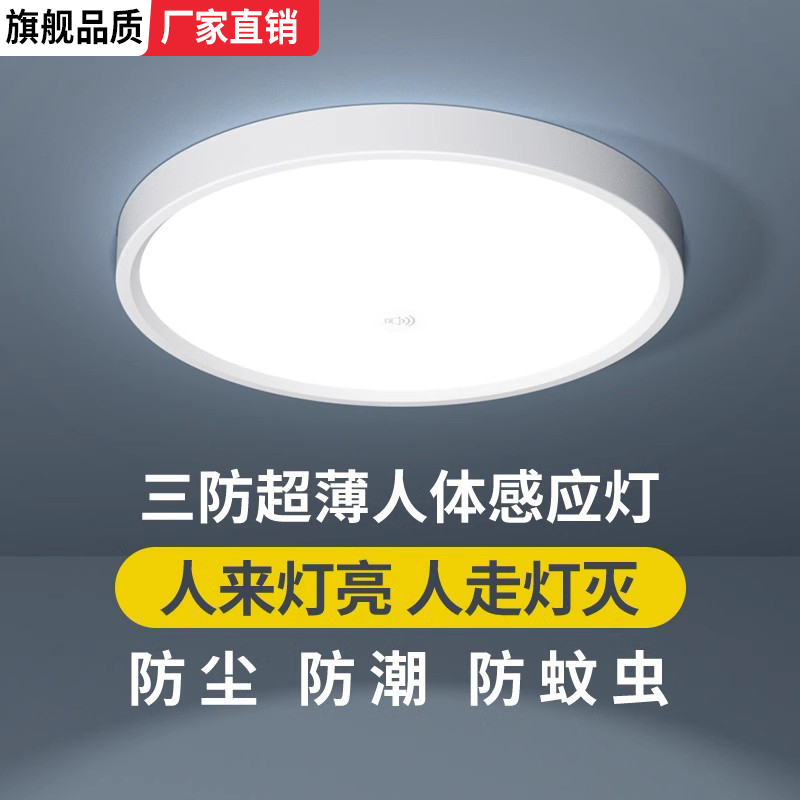 自动感应灯人来即亮人走即灭