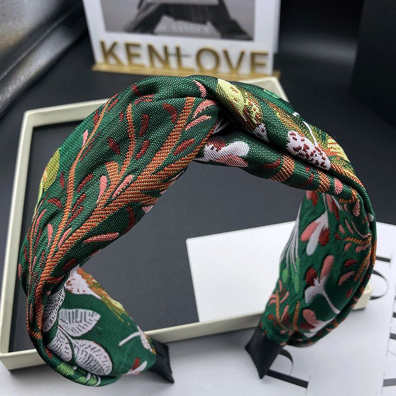 Kenlove发箍布艺时尚宽边发饰