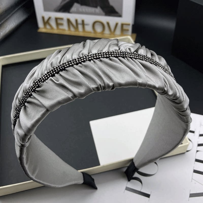Kenlove发箍缎面时尚宽边发饰