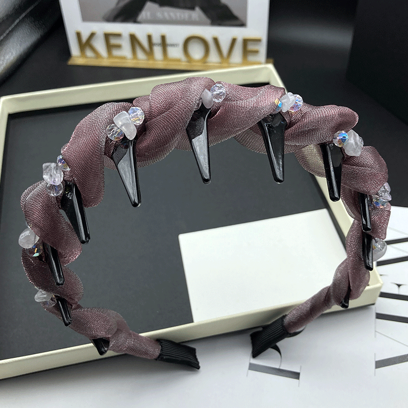 Kenlove发箍绢纱窄边发饰