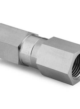 SS-CHF4-1不锈钢提升阀芯单向阀1/4in.内螺纹NPT接头0.07