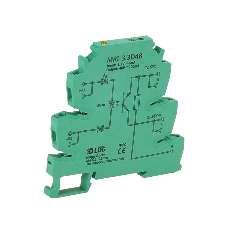 光耦继电器 3.3V 单片机 光耦隔离保护 MRI-3.3D48 继电器模块