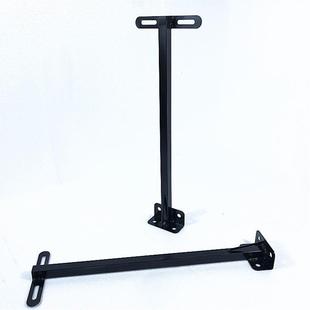 新款防锈射灯投光灯固定支架广告牌发光字补光灯杆铁艺镀锌方管