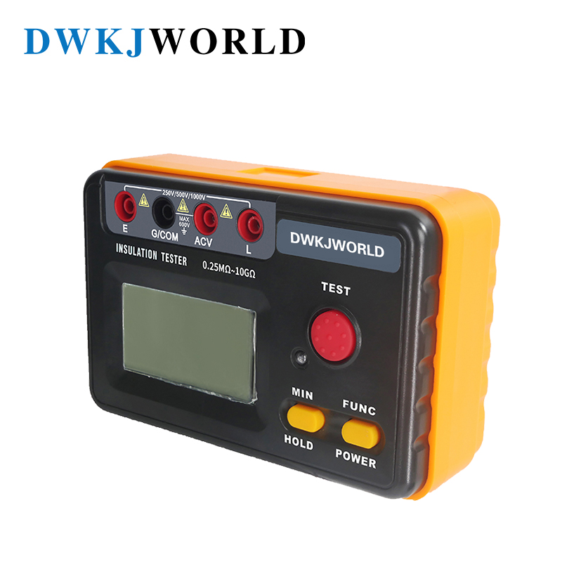 DWKJWORLD 数字兆欧电阻表 FA-881 台