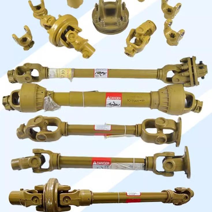 农用车传动轴撒肥机割草机连接轴配件 20-200 马力大小花键伸缩轴