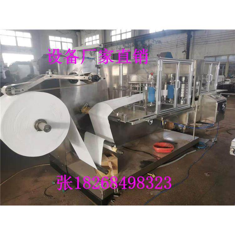 静电除尘纸静电纸一次性拖把无尘纸擦地湿巾地板干巾折叠包装机器