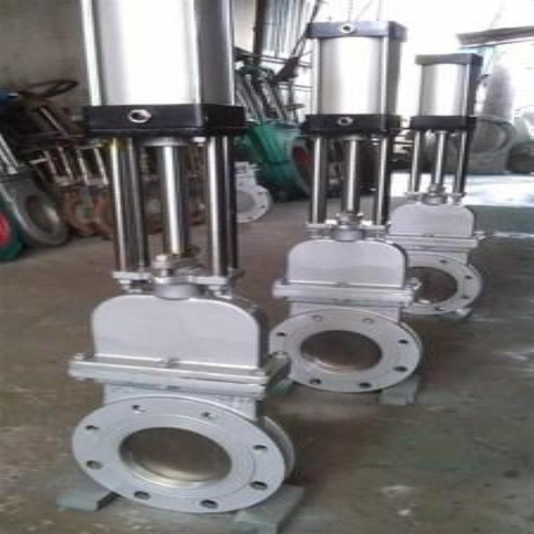 福厦美科暗板气动刀型闸阀PFZ673X/PFZ673F/PFZ673H/PFZ673Y-10