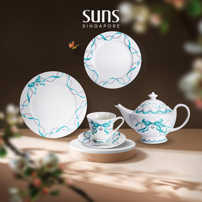 suns骨瓷瓷器套装细腻通透