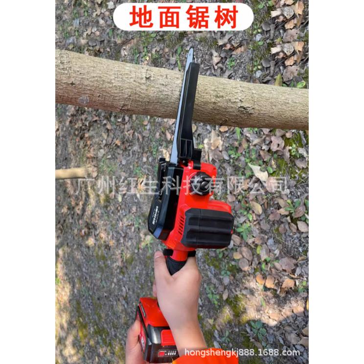 kvnvu开由L42VS810电动锂电锯伸缩高枝锯 长柄修枝锯高空修树枝锯